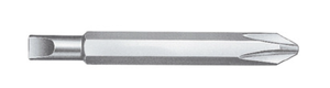 Wiha Double Bit, Slotted/Phillips 1/4" Hex -+