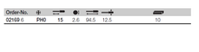 Load image into Gallery viewer, Wiha Ceramic Phillips Screwdriver + PH0 x 15mm
