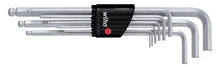 Load image into Gallery viewer, Wiha Hexagon Long Ball End L-Key Set In Compact Holder Chrome-Plated 1.5-10mm 9pcs (Blistered Pack)
