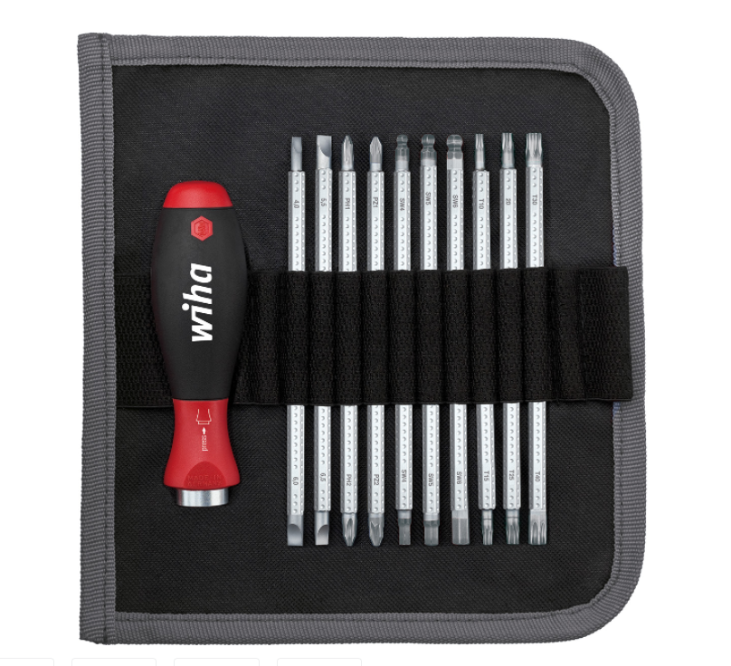 Wiha SYSTEM 6 Reversible Blades Set 11pcs
