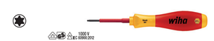 Wiha SoftFinish® Electric TORX® screwdriver T5 x 60mm