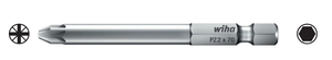 Wiha Professional Bit Pozidriv Style E 6.3 PZ3