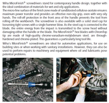 Load image into Gallery viewer, Wiha Microfinish TORX® Screwdriver T40 x 130mm
