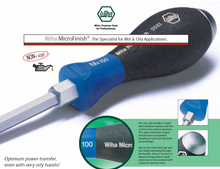 Load image into Gallery viewer, Wiha Microfinish Nut Driver Flexible Shaft 6mm x 150mm
