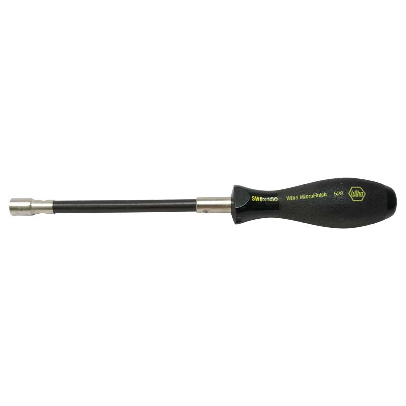 Wiha Microfinish Nut Driver Flexible Shaft 8mm x 150mm