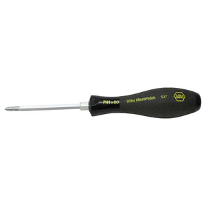 Wiha Microfinish Phillips Screwdriver Hex Blade Hex Bolster + PH1 x 80mm