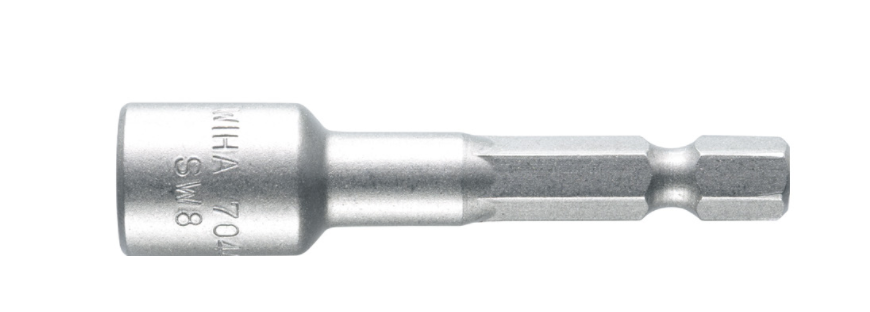 Wiha Standard Bit Socket-Wrench Insert Style E 6.3 10mm