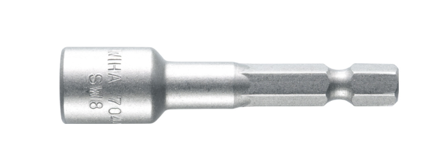 Wiha Standard Bit Socket-Wrench Insert Style E 6.3 7mm
