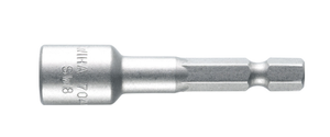 Wiha Standard Bit Nut Runner Insert Magnetic Style E 6.3 6mm