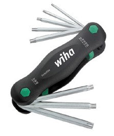 Wiha TORX® Tamper Resistant Fold Out Holder PocketStar In Large PocketStar 8pcs