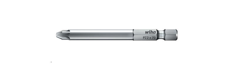 Wiha Professional Bit Pozidriv Style E 6.3 PZ2
