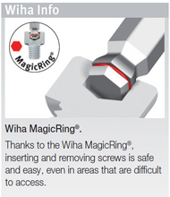 Load image into Gallery viewer, Wiha Ball End Hex L-Key Long With MagicRing® Inch sizes 1/4&quot;
