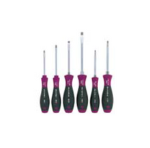Load image into Gallery viewer, Wiha Slotted/ Phillips Screwdriver Set Tungsten Carbide Coated Dura-Tip + / - 6pcs
