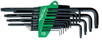 Wiha TORX® L-Key Set In ProStar Holder Black Finish 13pcs