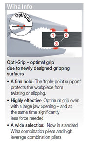 Wiha Classic 220mm Combination Pliers c/w Crimper