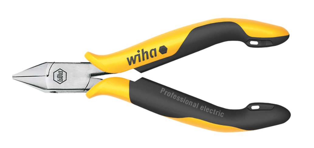 Wiha Diagonal Cutters Professional ESD With Wire Trapping Spring 4.1/2