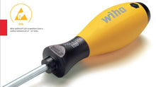Load image into Gallery viewer, Wiha SoftFinish® ESD Pozidriv Screwdriver PZ1 x 80mm
