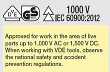 Load image into Gallery viewer, Wiha Combination Pliers Professional Electric 7&quot; / 180mm
