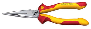 Wiha Needle Nose Pliers Professional Electric With Cutting Edge 8" / 200mm