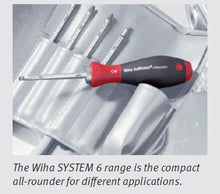 Load image into Gallery viewer, Wiha SYSTEM 6 TORX® Tamper Resistant Reversible Blade T30H T40H x 150mm
