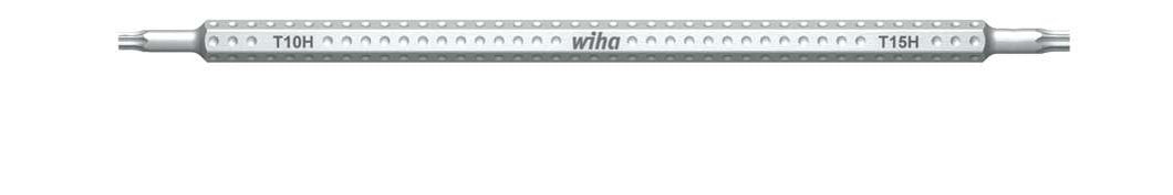 Wiha SYSTEM 6 TORX® Tamper Resistant Reversible Blade T30H T40H x 150mm