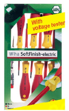 Load image into Gallery viewer, Wiha SoftFinish Electric Slotted / Phillips Screwdriver Set 8pcs
