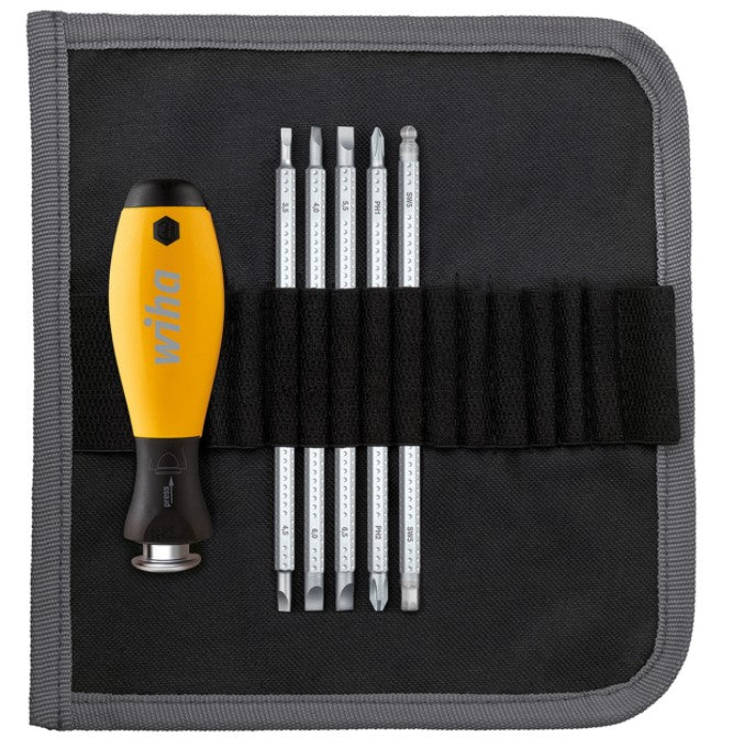 Wiha SYSTEM 6 ESD Set Of Reversible Blades 6pcs