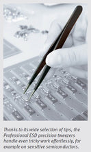 Load image into Gallery viewer, Wiha Universal Tweezers Professional ESD 145mm
