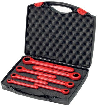 Wiha Ratchet Box Spanner Protective Insulation 1000V AC Tool Case 7pcs