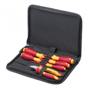 Wiha Tool Set Electrician Screwdriver Pliers Tool Case 6pcs