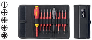 Wiha Electric Screwdriver SlimVario Starter Set 16pcs