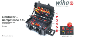 Wiha Electrician´s Competence XXL Tool Case 115pcs