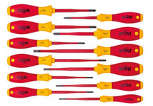 Load image into Gallery viewer, Wiha Screwdriver Set SoftFinish® Electric SlimFix 12pcs
