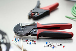 Wiha Automatic Crimping Tool For Wire-End Sleeves Hex Crimping 210mm