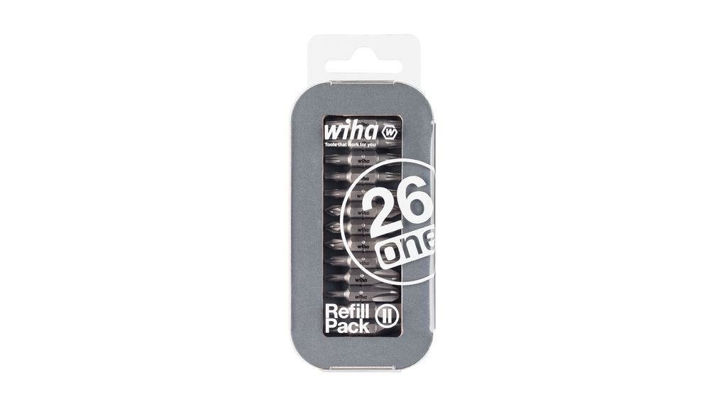 Wiha Mixed Double Sided Bits In Blister Pack 13pcs