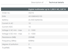 Load image into Gallery viewer, Wiha Digital Multimeter up to 1,000 V AC, CAT IV
