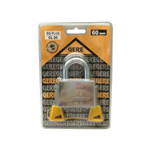 Load image into Gallery viewer, Gere Chrome Plated Padlock 60mm
