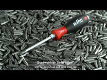 Load and play video in Gallery viewer, Wiha Slotted Phillips Softfinish Screwdriver With Hexagonal Blade And Solid Steel Cap
