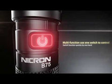 Load and play video in Gallery viewer, Nicron B-75 80-300 Lumens 90 Degree Twisting Magnet Flash Light
