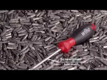 Load and play video in Gallery viewer, Wiha SoftFinish® Pozidriv Screwdriver Round Blade PZ0 x 60mm
