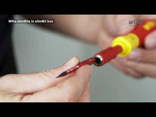 Load and play video in Gallery viewer, Wiha Screwdriver With Bit Holder SoftFinish® Electric SlimVario 6mm
