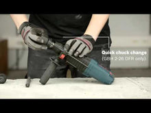 Load and play video in Gallery viewer, Bosch GBH 2-26 DRE Professional Rotary Hammer with SDS plus
