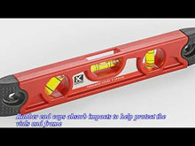 Load and play video in Gallery viewer, Kapro 9&quot; 227 Magnetic Toolbox Level
