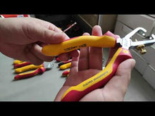 Load and play video in Gallery viewer, Wiha Stripping Pliers Professional Electric 6.1/2&quot; / 160mm
