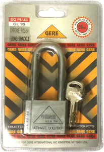 Gere Long Shackle Copper Padlock 50mm