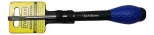 Toolux Comfort Grip Screwdriver - Slotted 6.3mm x 125mm